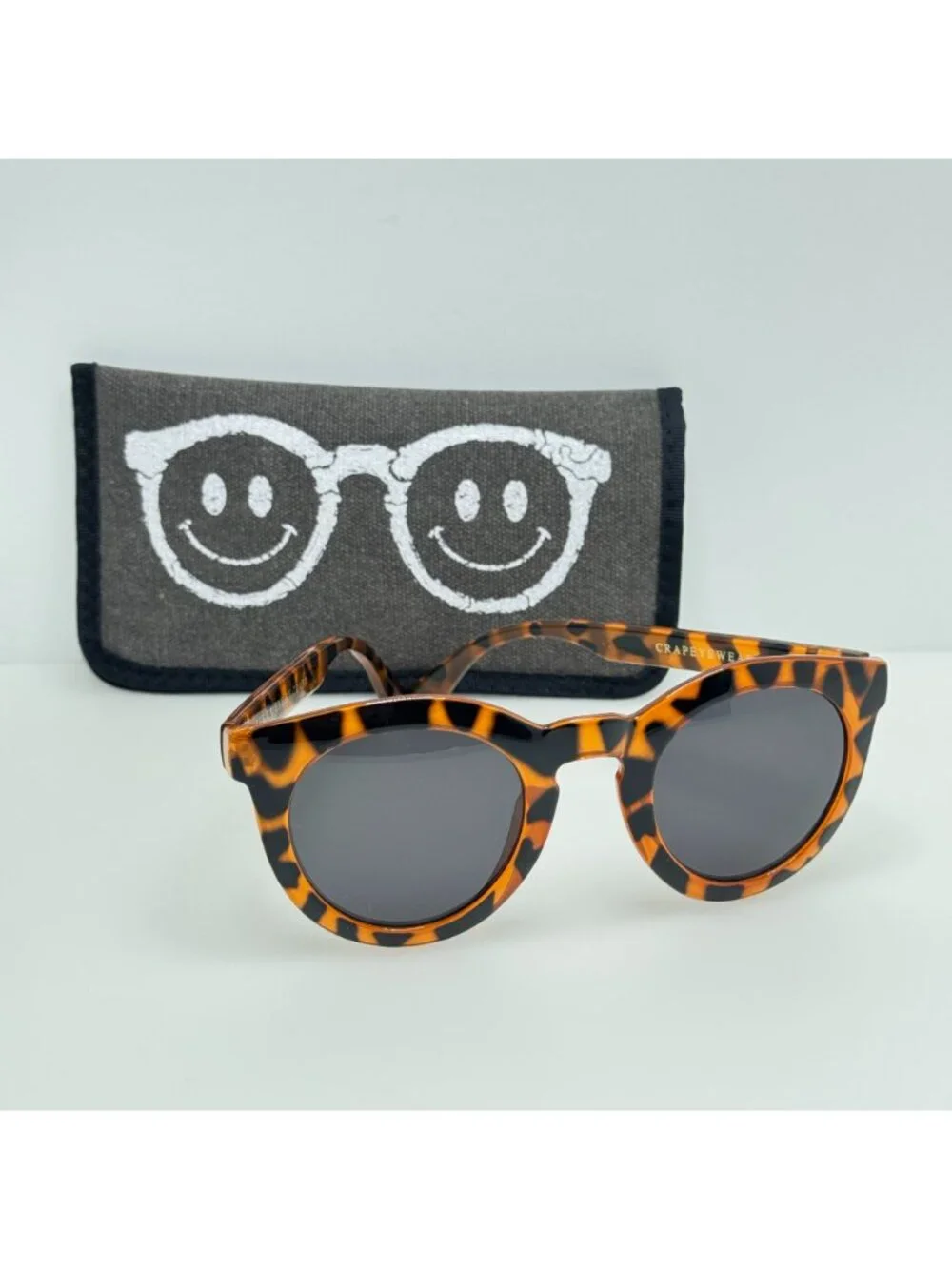 Crap Eyewear Sunglasses TV Eye W/ Sleeve